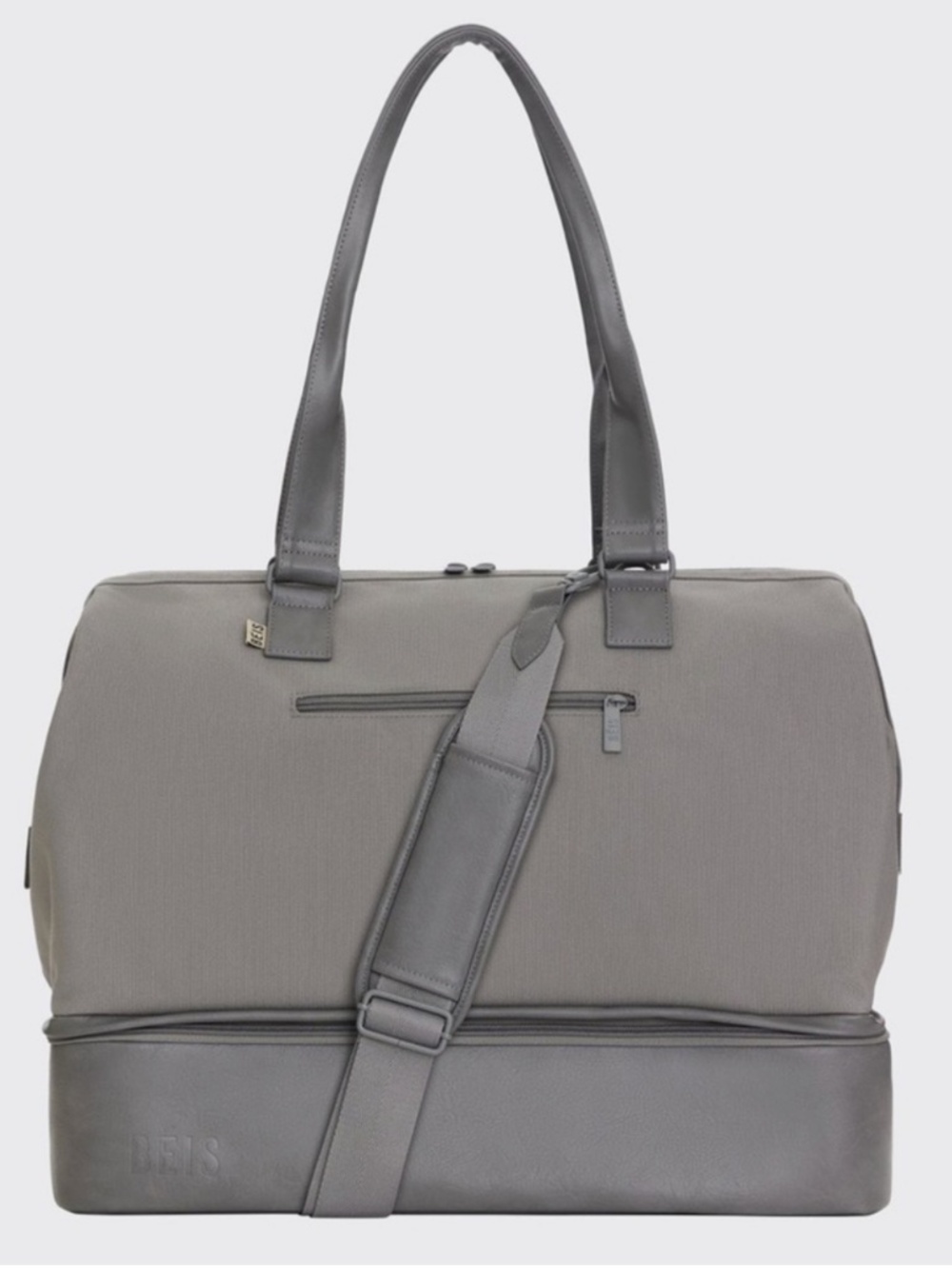BEIS The Weekender in Grey Travel Bag